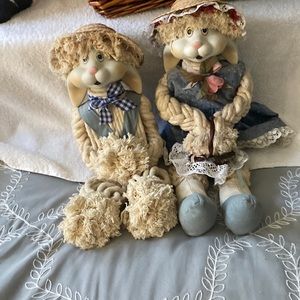 Mr $ Mrs  Easter Bunnies